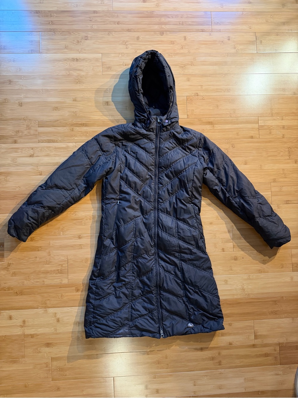 Patagonia Parka Brown Long Puffer Jacket Women's S
